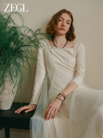 Sunset Gold-Flame Tiger's Eye & Pearl Harmony Bracelet